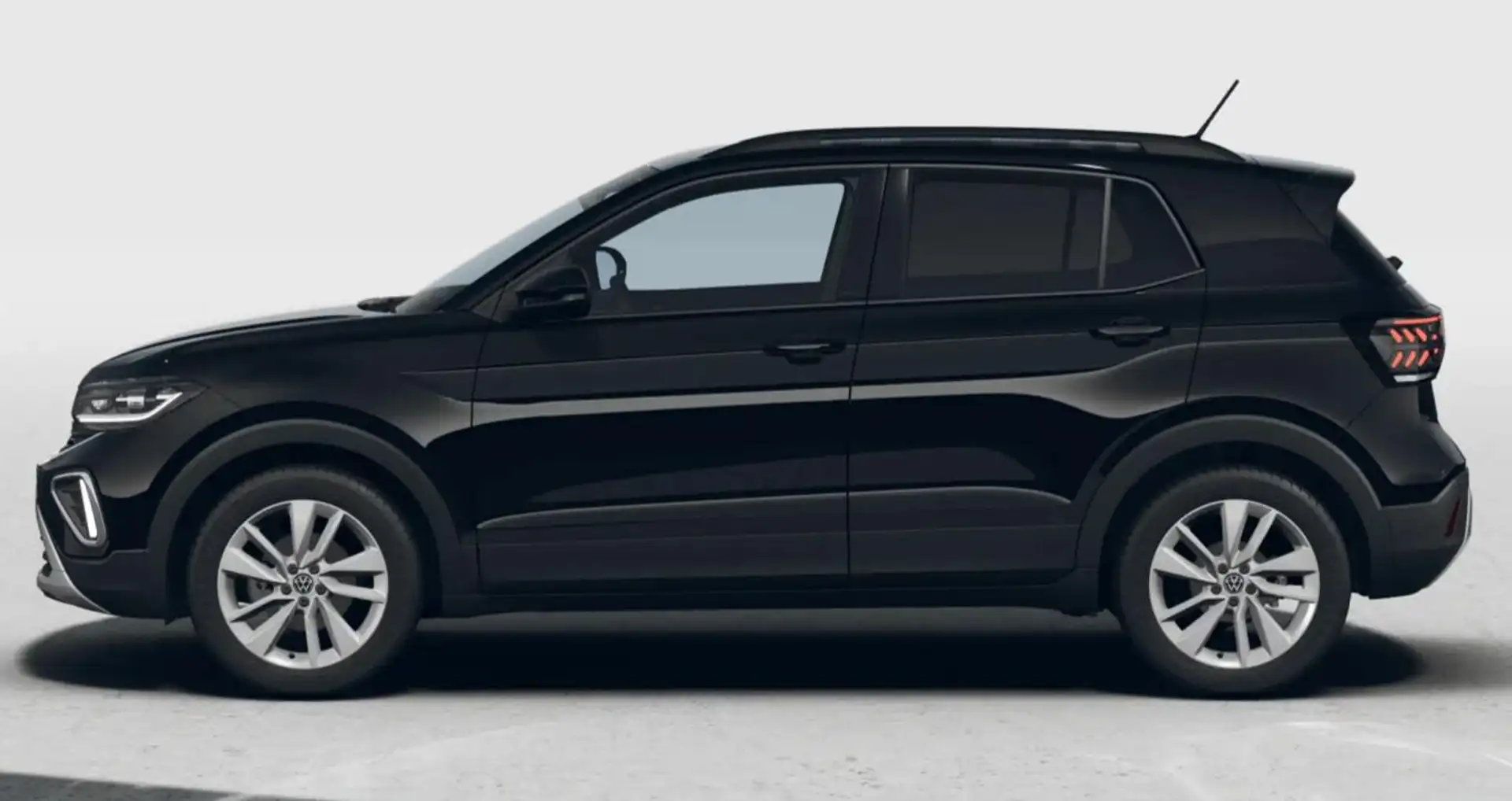 Volkswagen T-Cross DSG Matrix 2ZKlima Kam PrivG 17Z R2D SHZ 85 kW ... Schwarz - 2