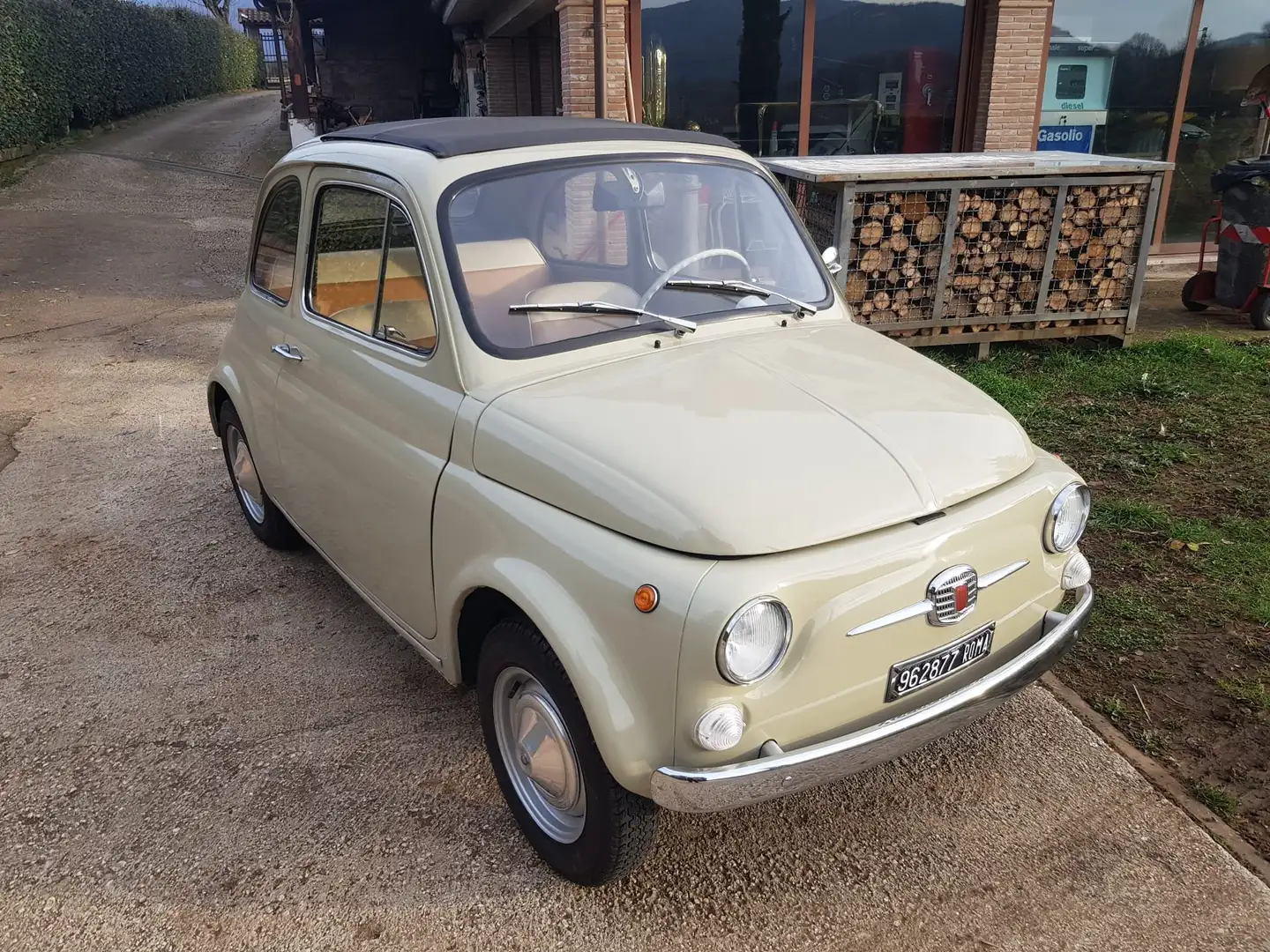 Fiat 500 F Beige - 2