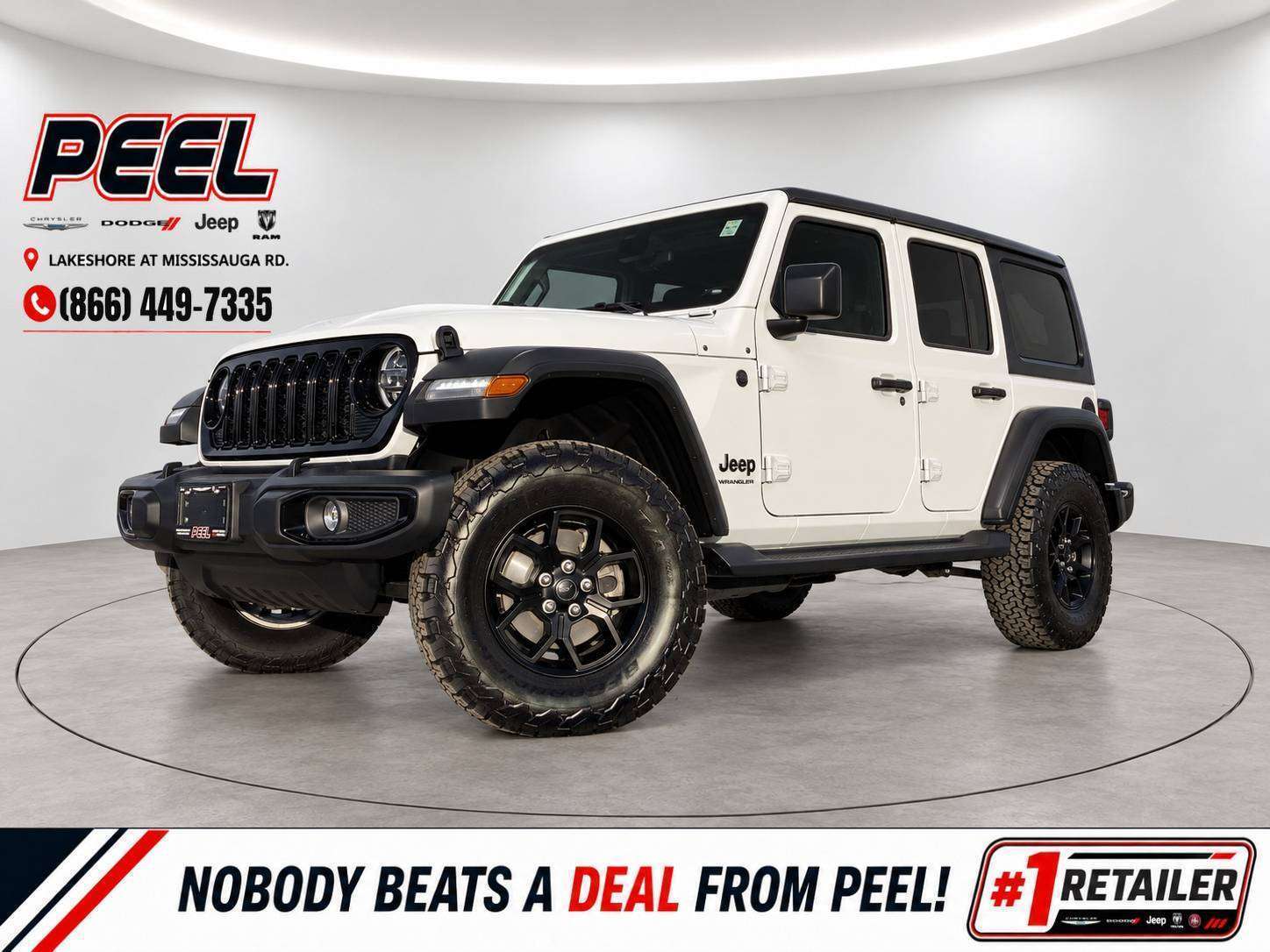 White 2026 Jeep Wrangler SUV / Crossover Four-Wheel Drive 6-Speed Manual