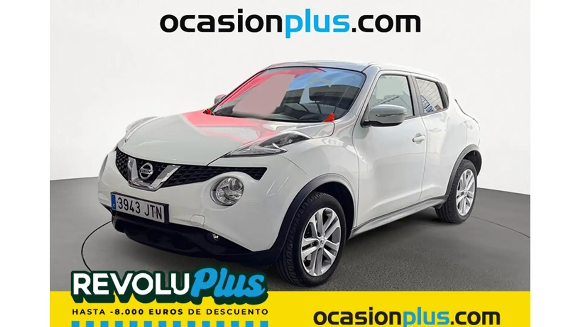 Nissan Juke 1.2 DIG-T Acenta 4x2 115 Blanc - 1