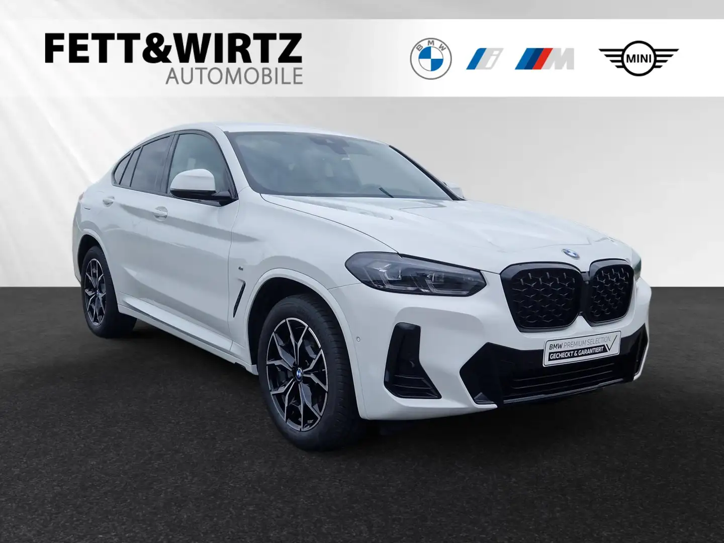 BMW X4 xDrive20d M Sport|HiFi|DrivingAssistant|LC+ Weiß - 1