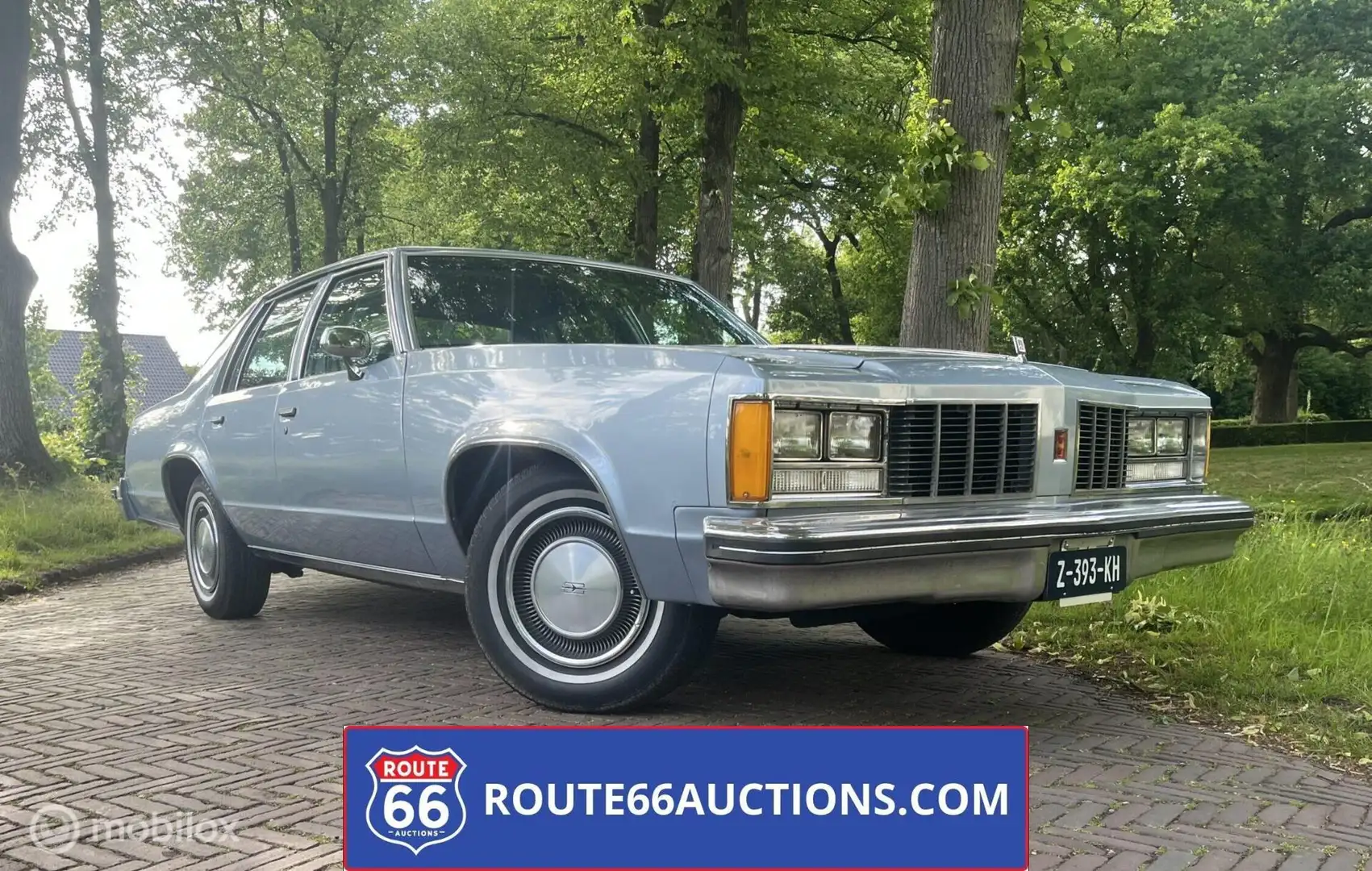 Oldsmobile Delta 88 Royal Sedan | Route 66 Auctions Blu/Azzurro - 1