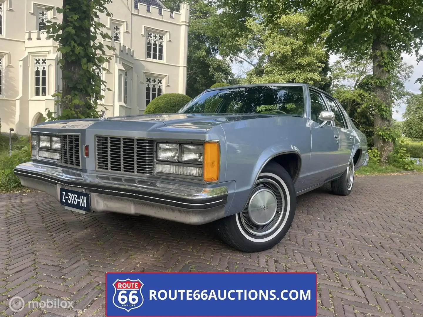 Oldsmobile Delta 88 Royal Sedan | Route 66 Auctions Blu/Azzurro - 2