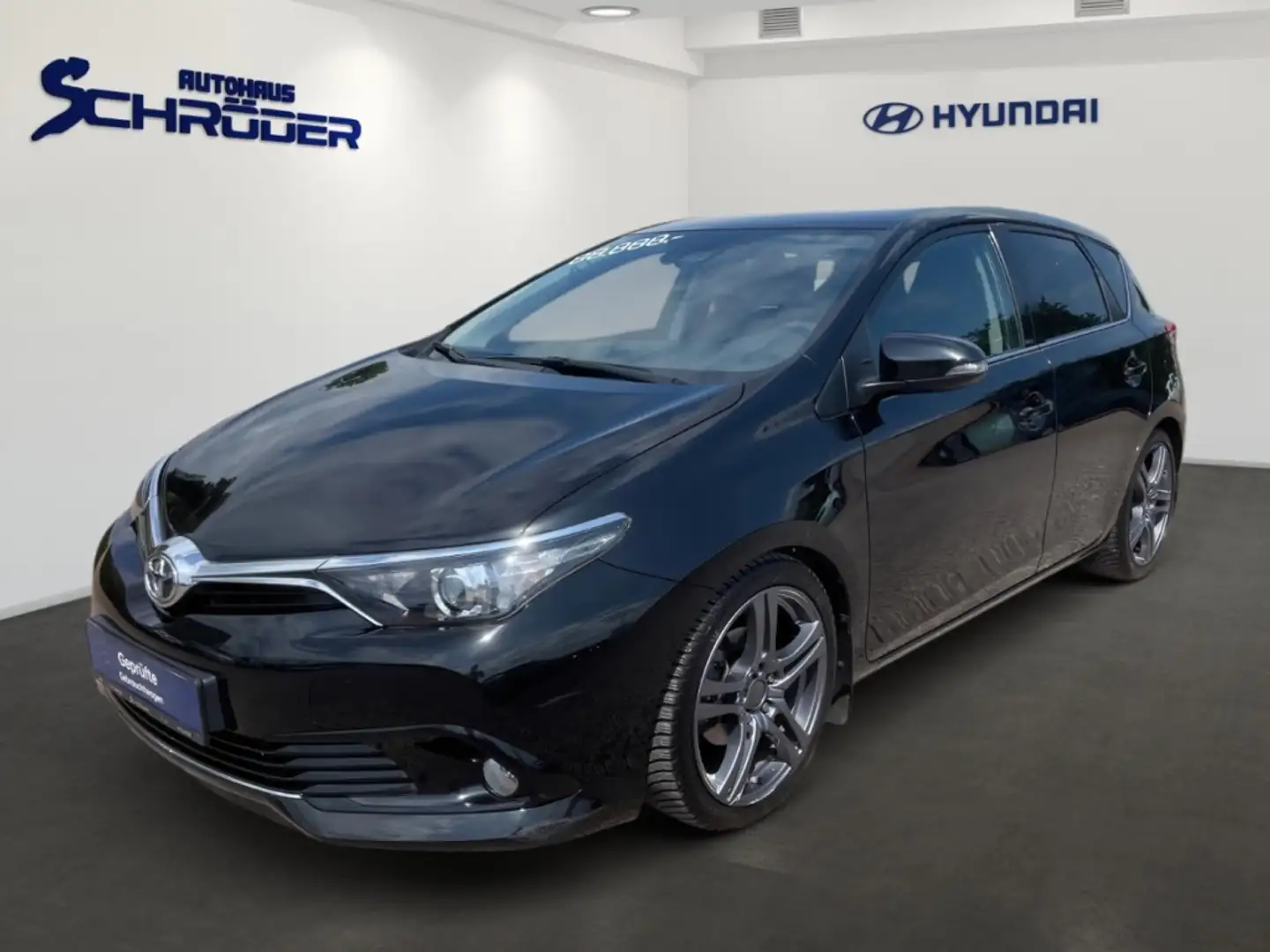 Toyota Auris 1.2 Turbo Edition-S+ Klima Sitzheizung Tempomat Schwarz - 1