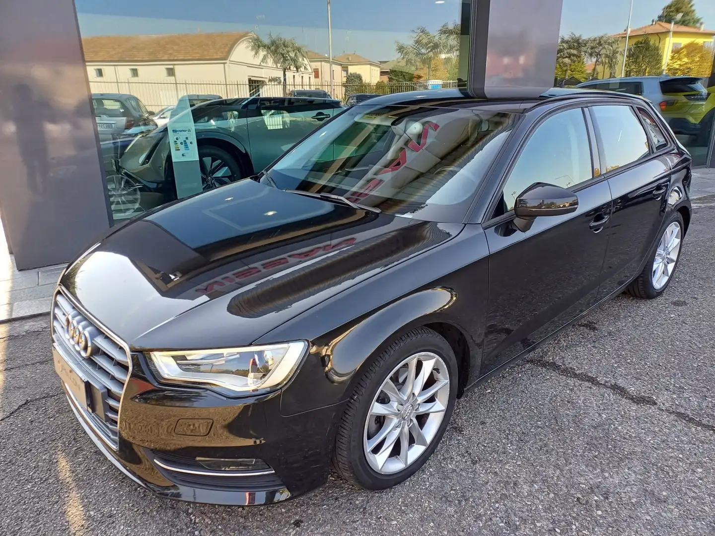 Audi A3 A3 SPB 2.0 TDI 1°PROP-GARANZIA Nero - 2
