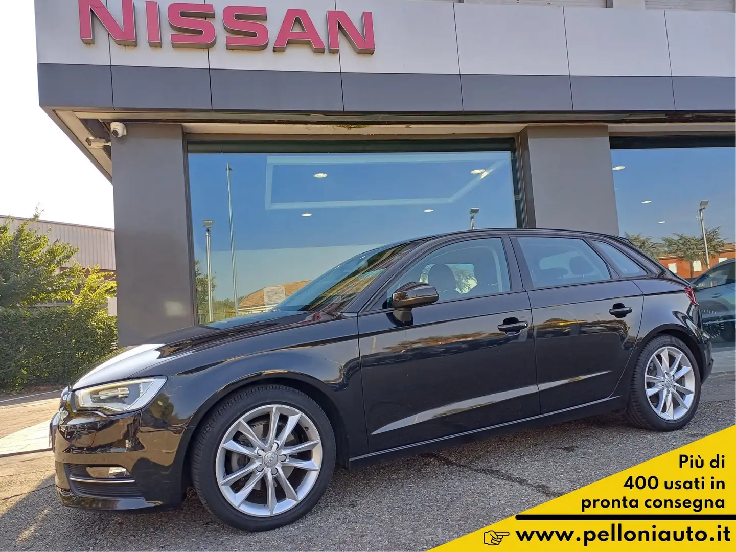 Audi A3 A3 SPB 2.0 TDI 1°PROP-GARANZIA Nero - 1