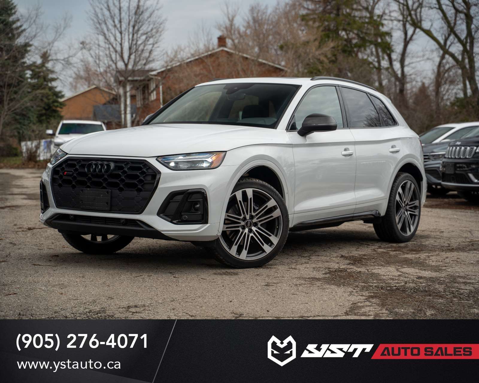 White 2022 Audi SQ5 3.0 TFSI quattro Progressiv AWD SUV / Crossover Automatic
