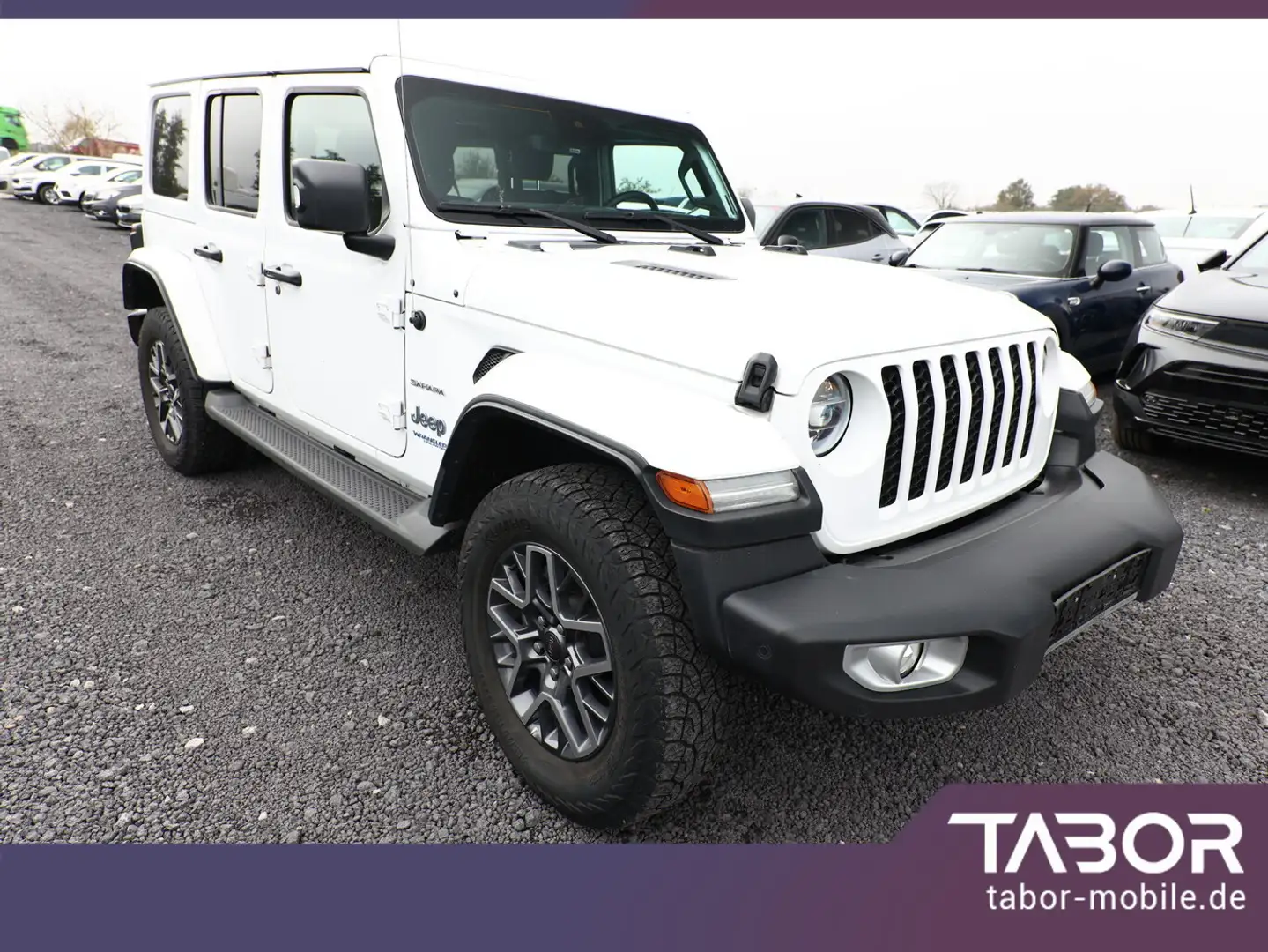 Jeep Wrangler Unlimited 2.0 T-GDI PHEV Sahara 4xe Aut Weiß - 2