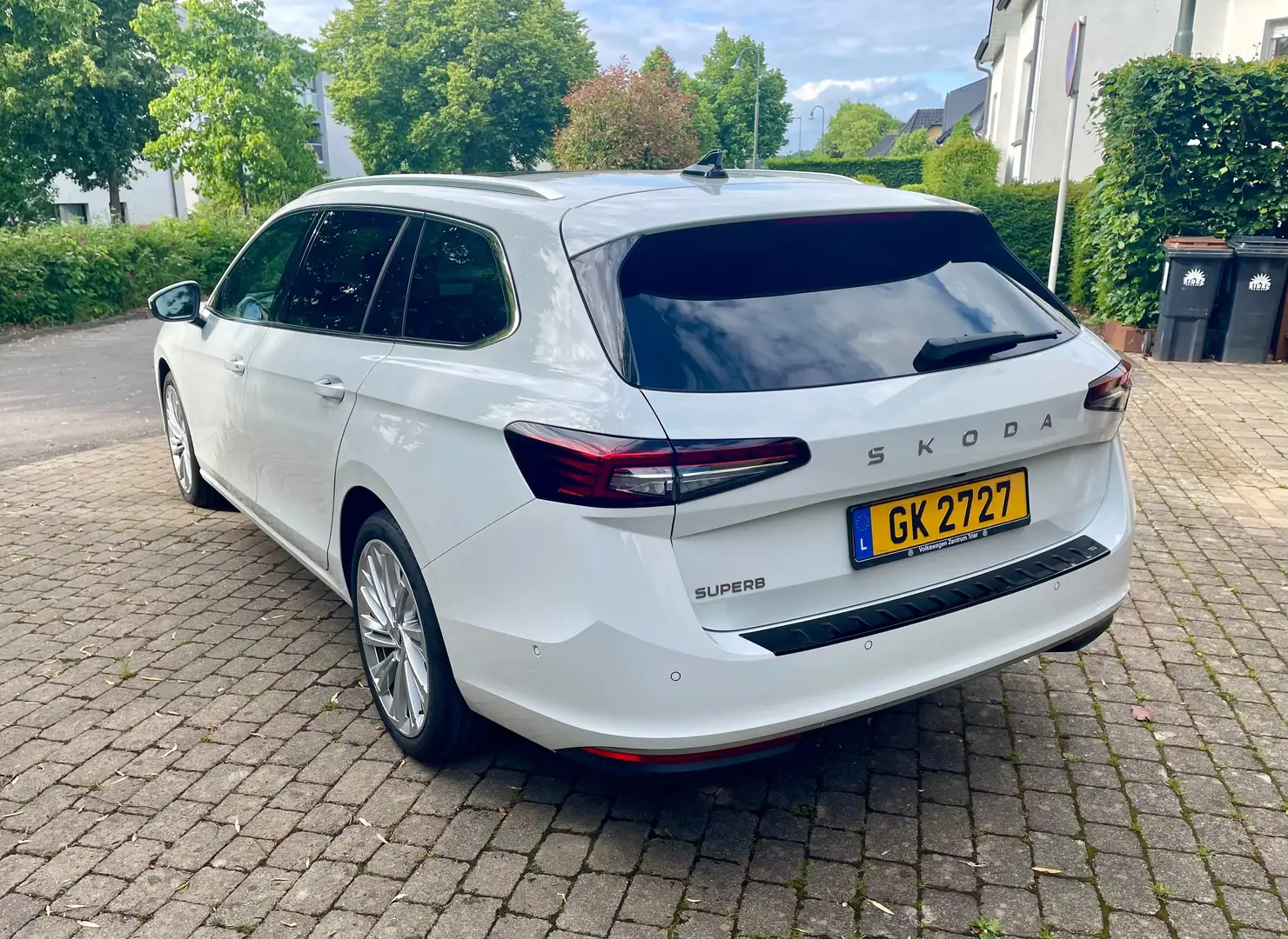 Skoda Superb Superb Combi 1.5 TSI mHEV DSG L Blanc - 2