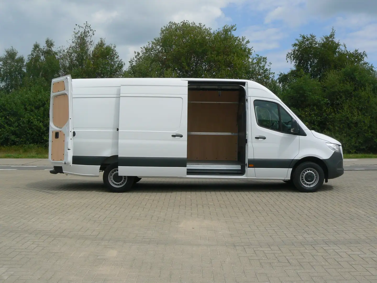 Mercedes-Benz Sprinter 317CDI L3 H2 AUTOMAAT 9 GANG 33000+BTW NAVIGATIE Bílá - 2