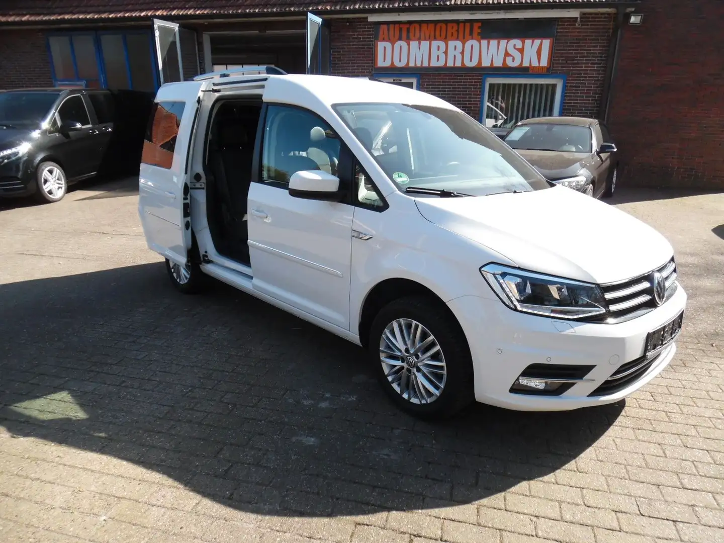 Volkswagen Caddy Highline BMT*SZH*Navi*Kamera*2-Schiebetüre Weiß - 2