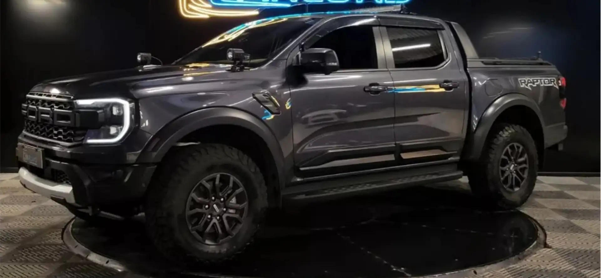 Ford Ranger Raptor 2024 Diesel  1ere main Révisée 09/25  et Garantie Grijs - 1