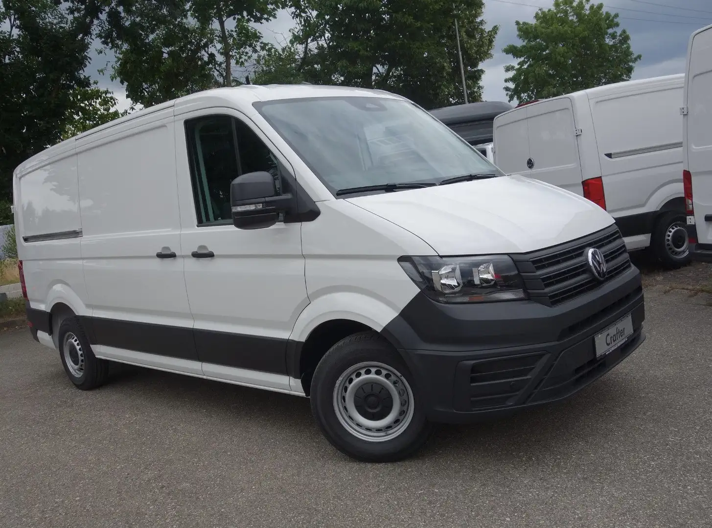 Volkswagen Crafter VW Crafter L3H2 2.0 TDI VW-Anschluss-Garantie 4J Weiß - 1