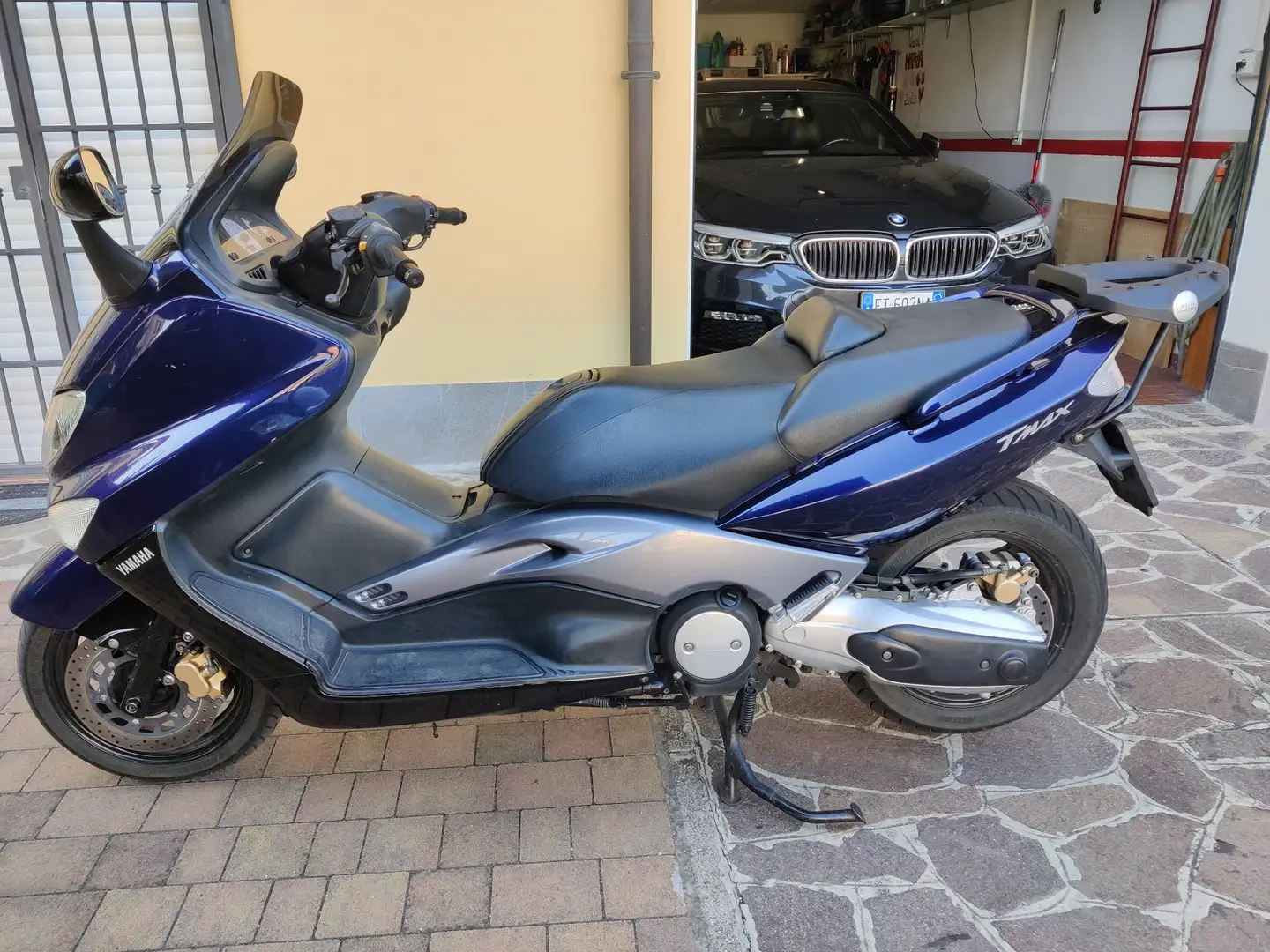 Yamaha TMAX 500 Bleu - 1