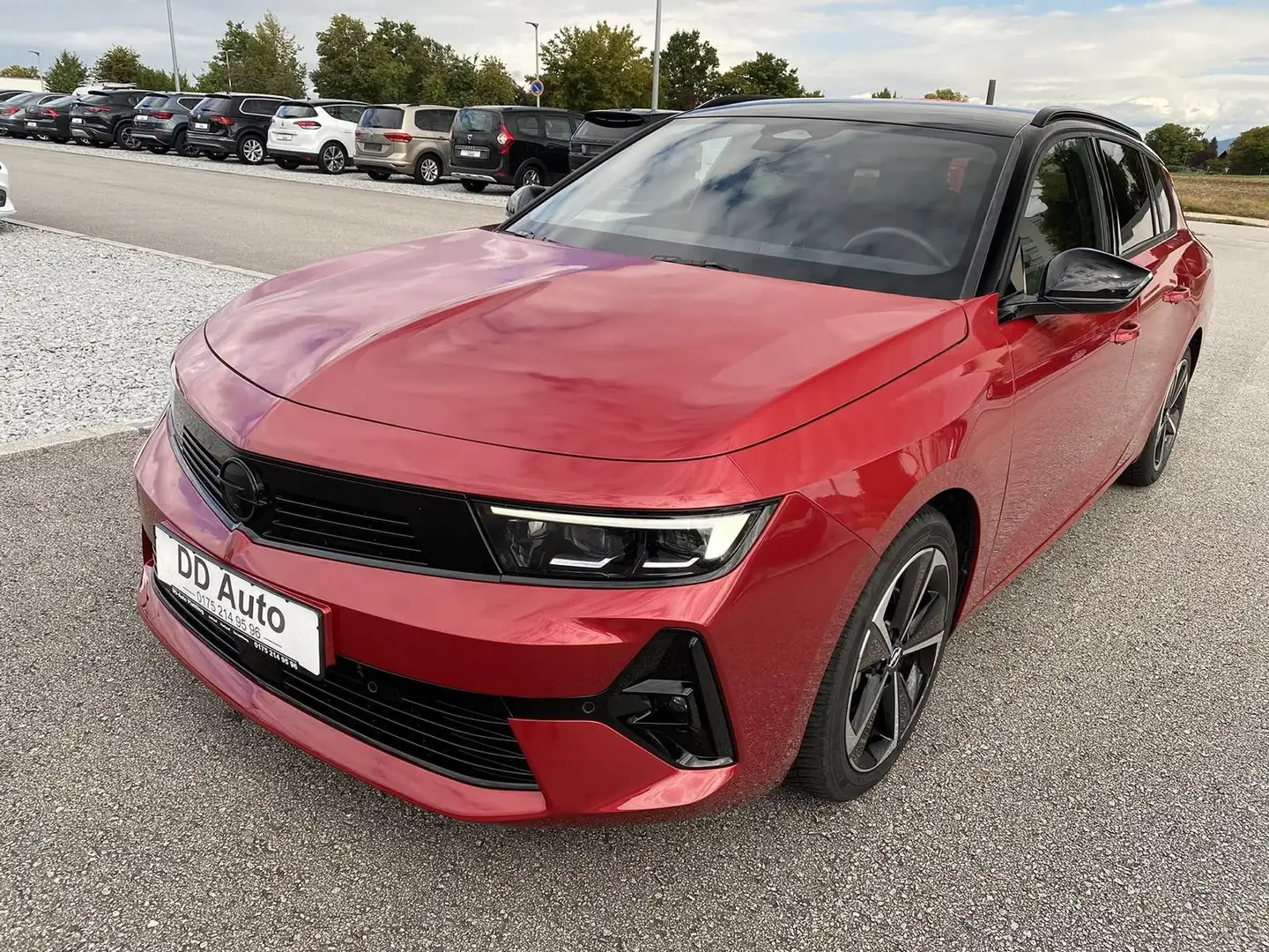 Opel Astra Wie Neu! Astra L Sports Tourer 1.2 GS Line Rot - 1