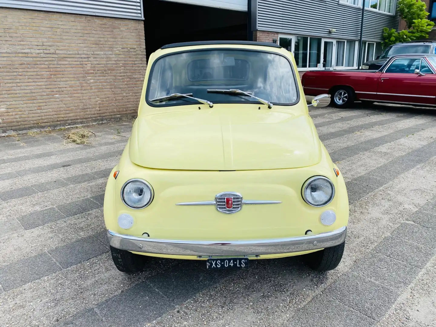 Fiat 500 500 R 1973 met werk Wit - 2