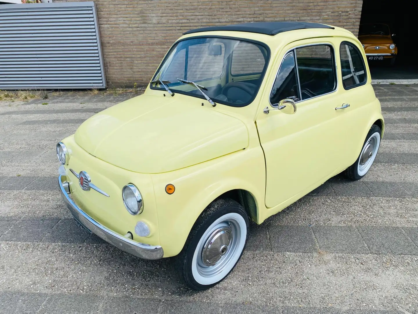 Fiat 500 500 R 1973 met werk Bianco - 1