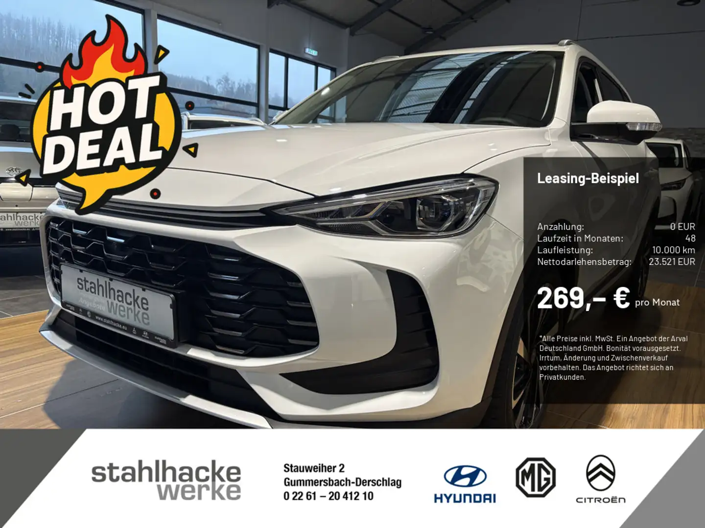 MG ZS Hybrid+ Luxury / Preis gilt nur bei Finanzierung Blanco - 1