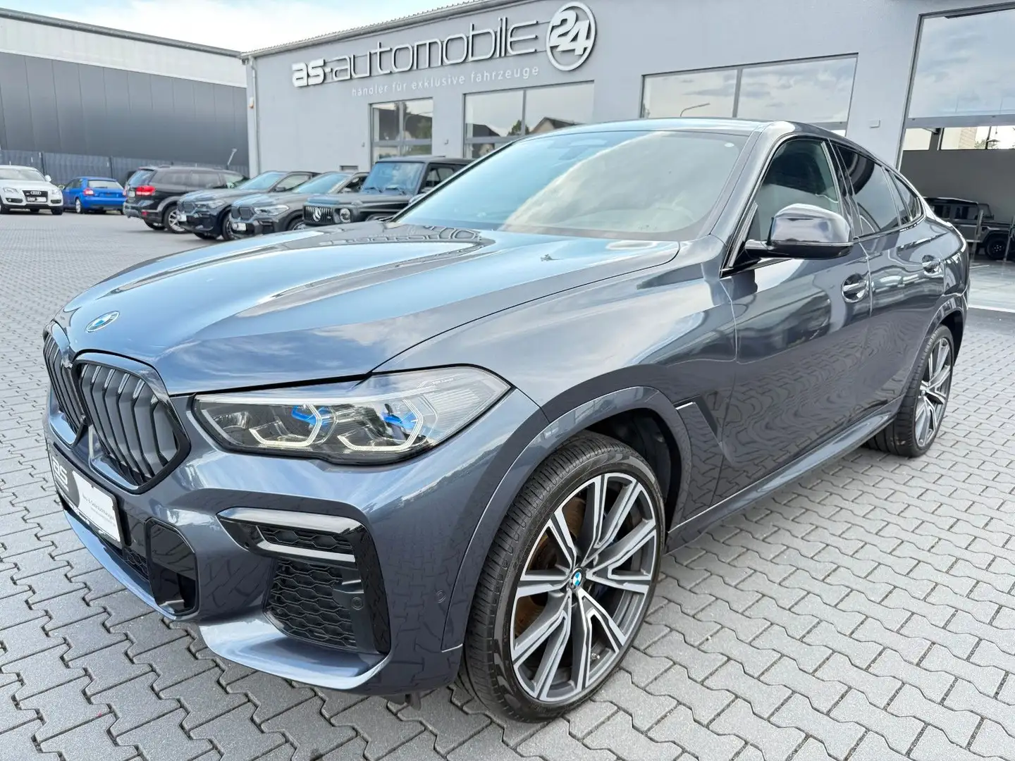BMW X6 *40xd*MSport*360*ACC*HUD*B&W*LASER* Grau - 1