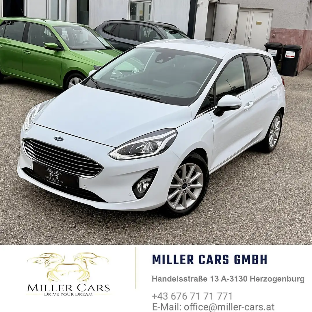 Ford Fiesta Titanium 1,1 Start/Stop*Ertsbesitz* Weiß - 2
