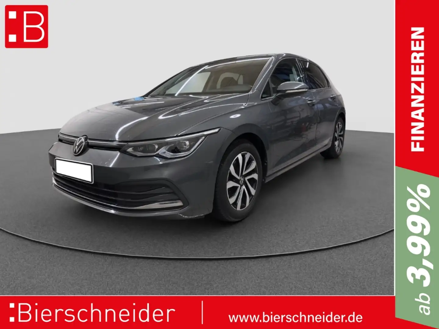 Volkswagen Golf 8 2.0 TDI DSG Active PANO AHK KAMERA ACC LED Grau - 1