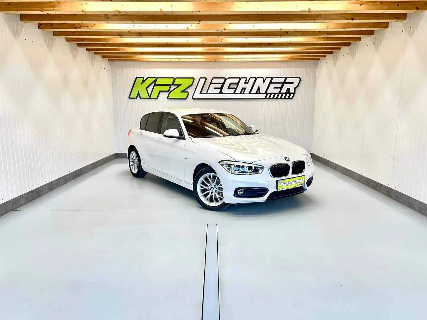 BMW 116 i "Sport Line" LED*SITZH*TEMP*NAVI Weiß - 1