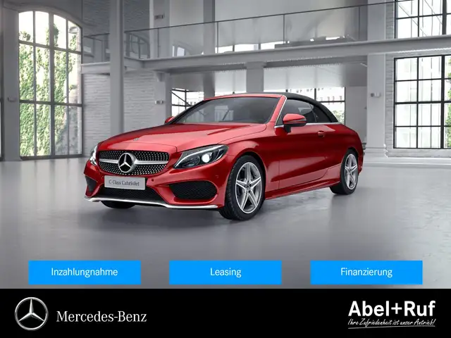 2017 Mercedes-Benz C-Class in Red for sale