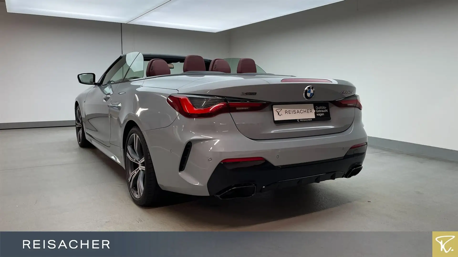 BMW M440iA xDrive Cabrio AHK,DAProf,PA+,Lkrd+Nackenw Grau - 2