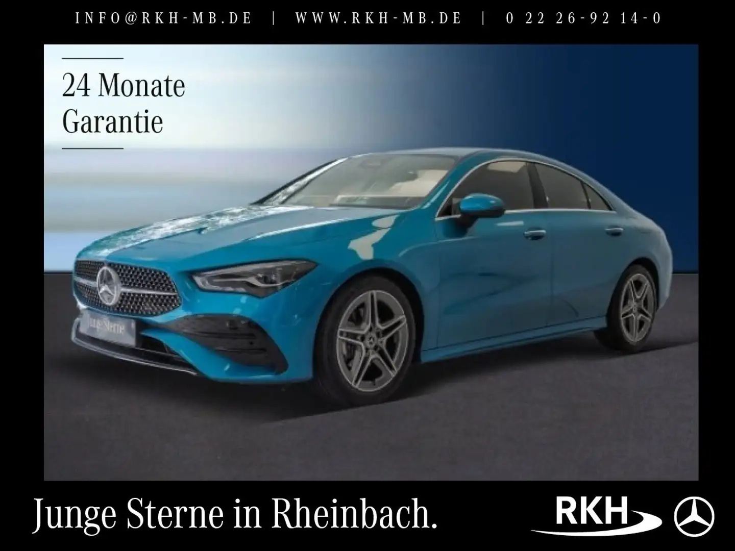 Mercedes-Benz CLA 180 CLA 180 Coupé AMG Line 7G/Kamera/LED/Totw./Navi Blau - 1