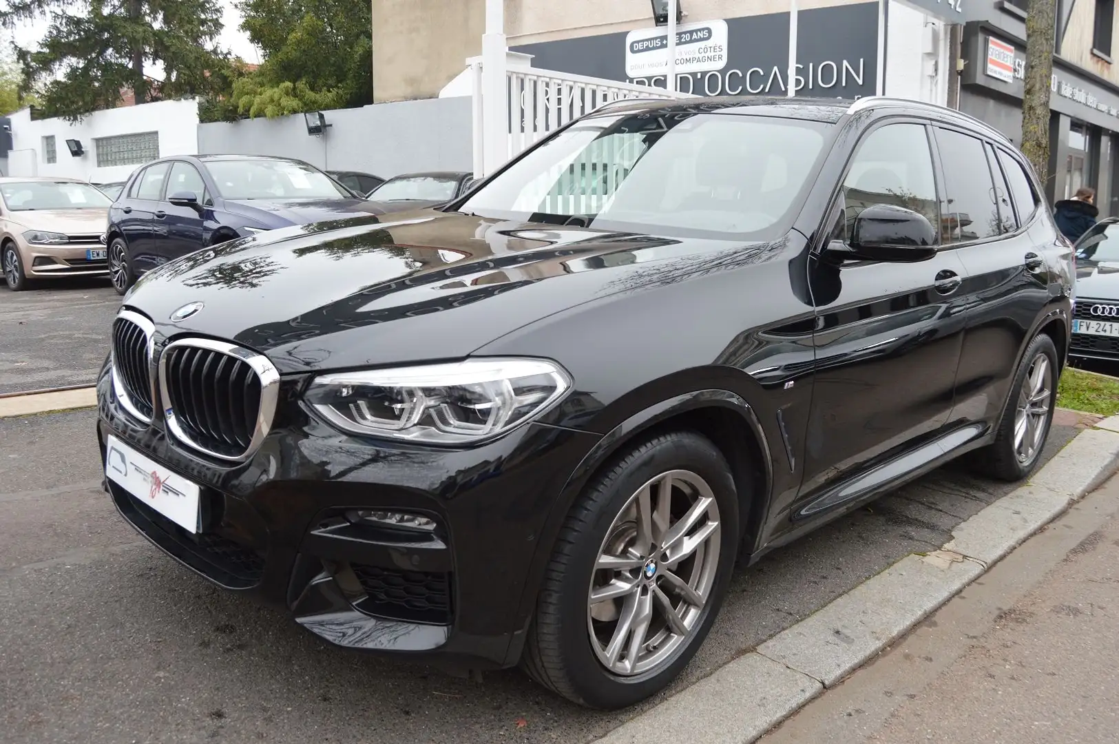BMW X3 (G01) SDRIVE18DA 150CH  M SPORT Noir - 1