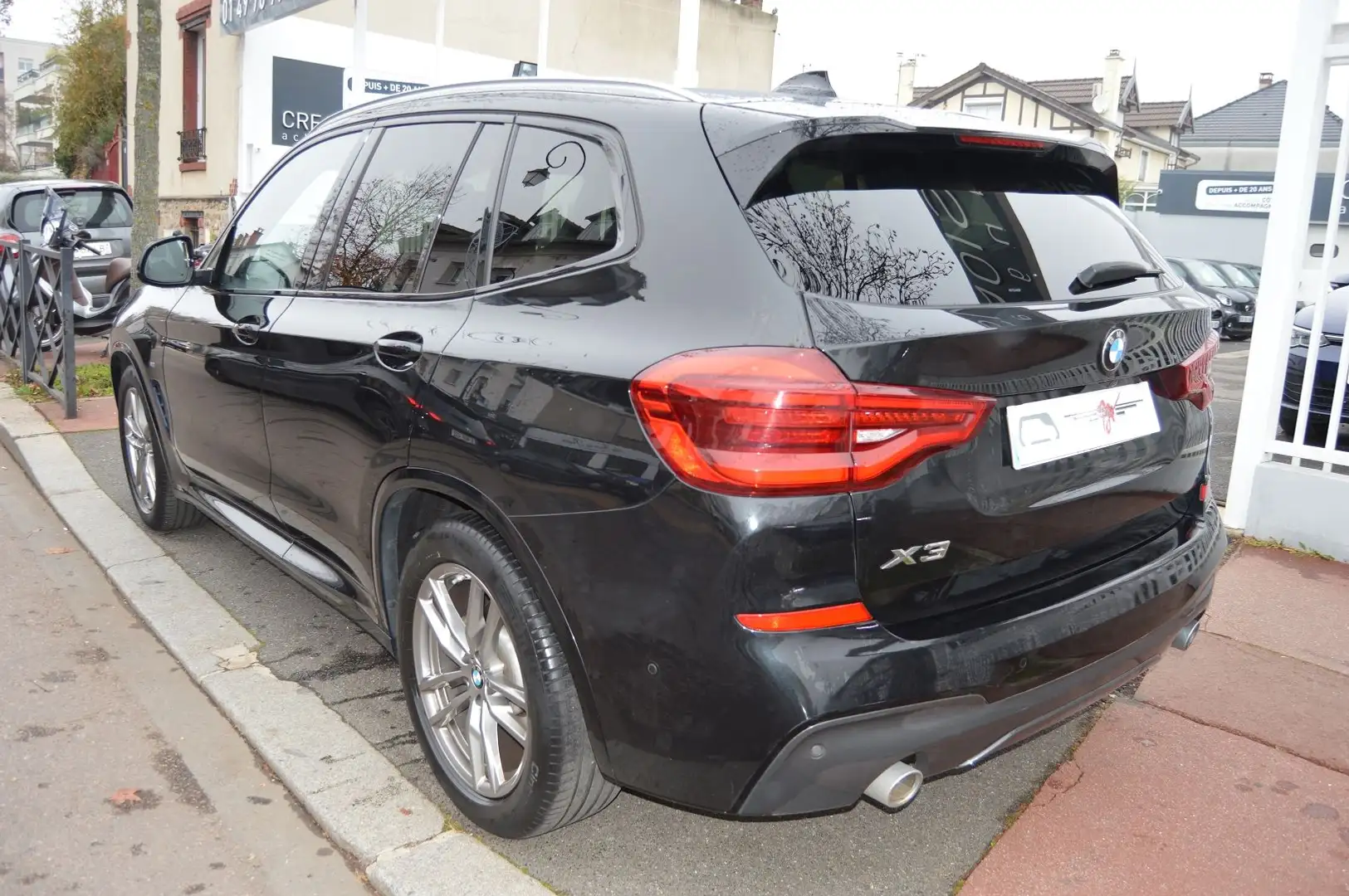 BMW X3 (G01) SDRIVE18DA 150CH  M SPORT Noir - 2