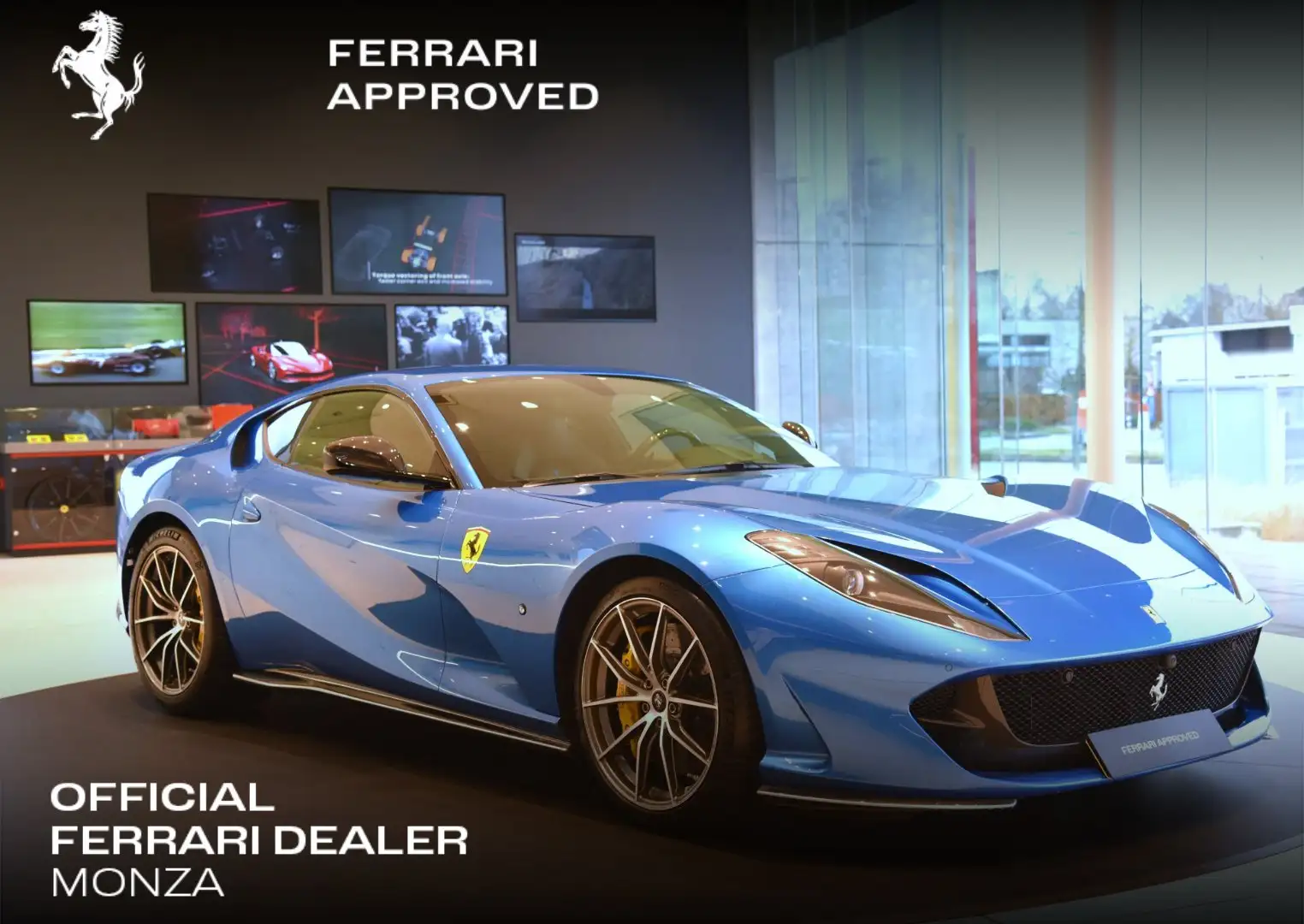 Ferrari 812 Ferrari Approved | TAILOR MADE | Carbon | Camera Синій - 1