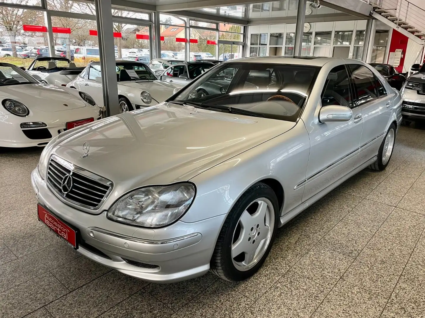 Mercedes-Benz S 55 AMG Lang - orig. 27tkm - top gepflegt - VOLL ! Срібний - 1