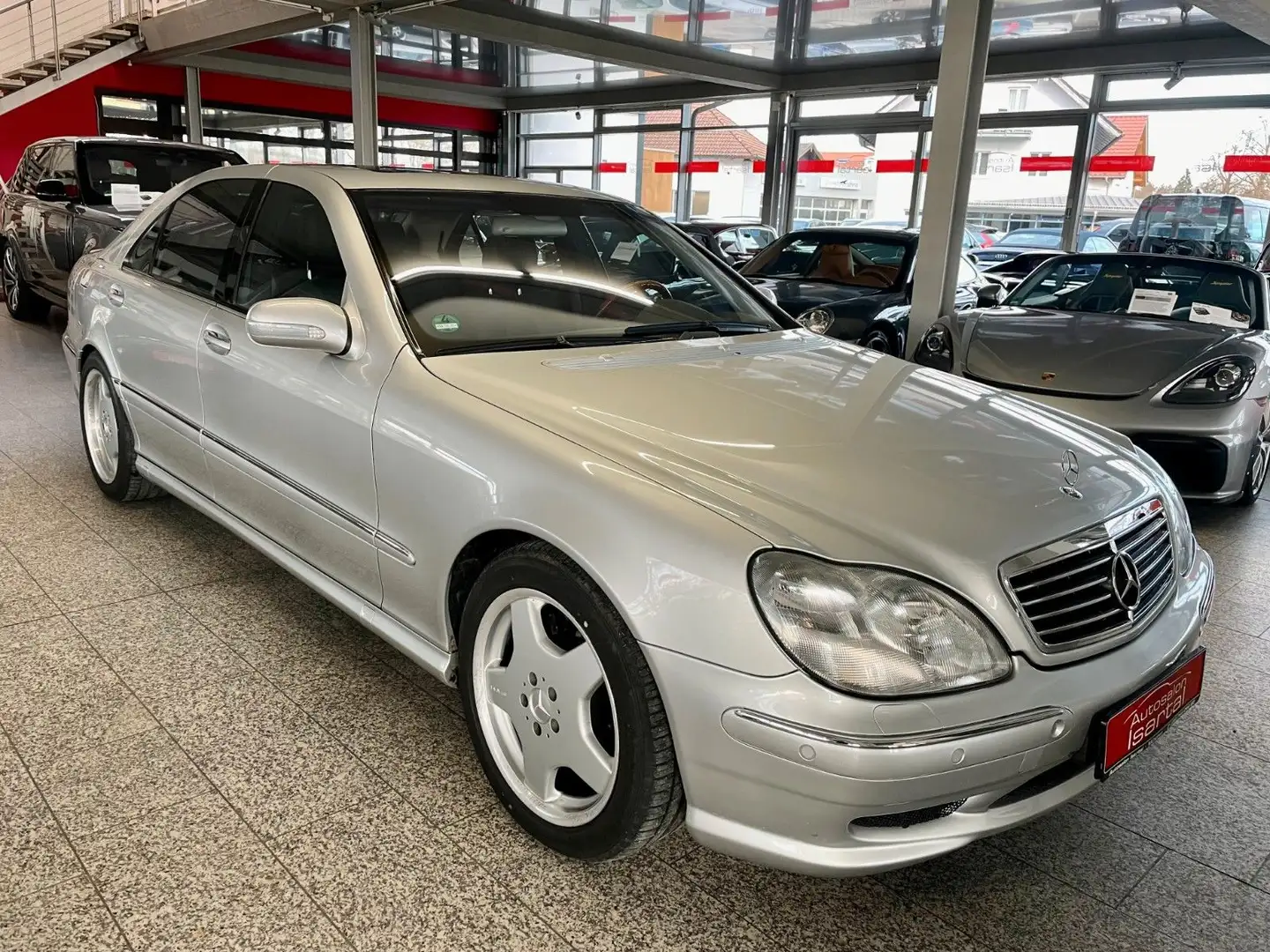 Mercedes-Benz S 55 AMG Lang - orig. 27tkm - top gepflegt - VOLL ! Срібний - 2