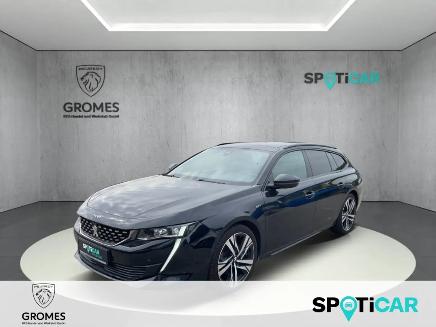 Peugeot 508 SW GT BLHDI180 Pano LM Augusta Navi SHZ crna - 1