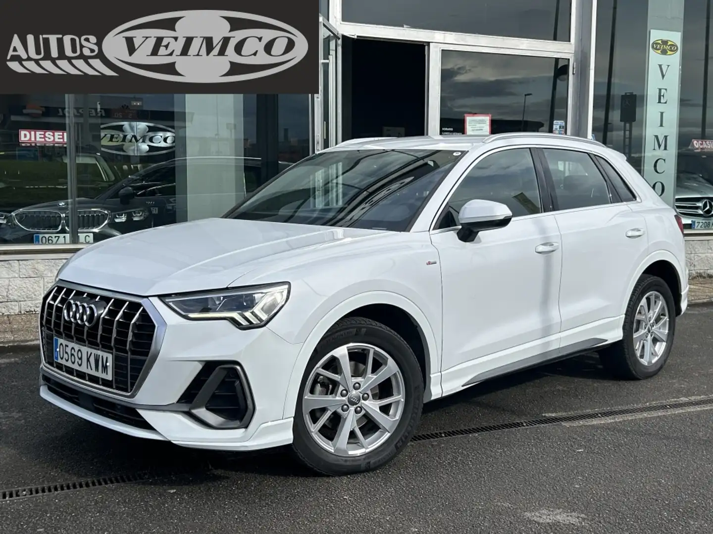 Audi Q3 35 TFSI S line S tronic Wit - 1
