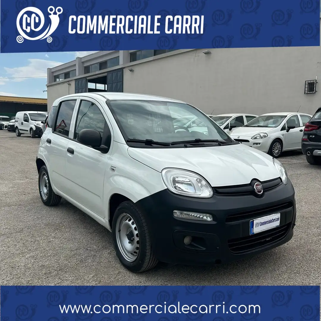 Fiat Panda VAN 1.2 BENZ 2 POSTI POP - 2018 Wit - 1
