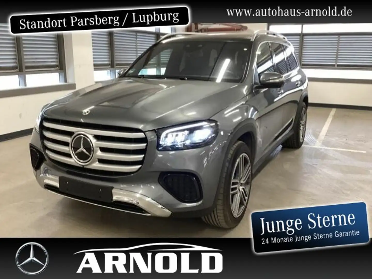 Mercedes-Benz GLS 450 GLS 450 d 4M AIRM. Pano Distr 360° HUD AHK 7-S. Šedá - 1