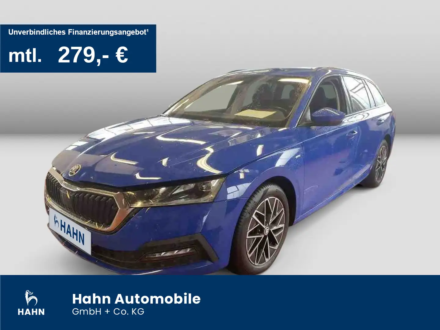 Skoda Octavia Combi 2.0TDI Clever Matrix AHK Navi ACC Blau - 1