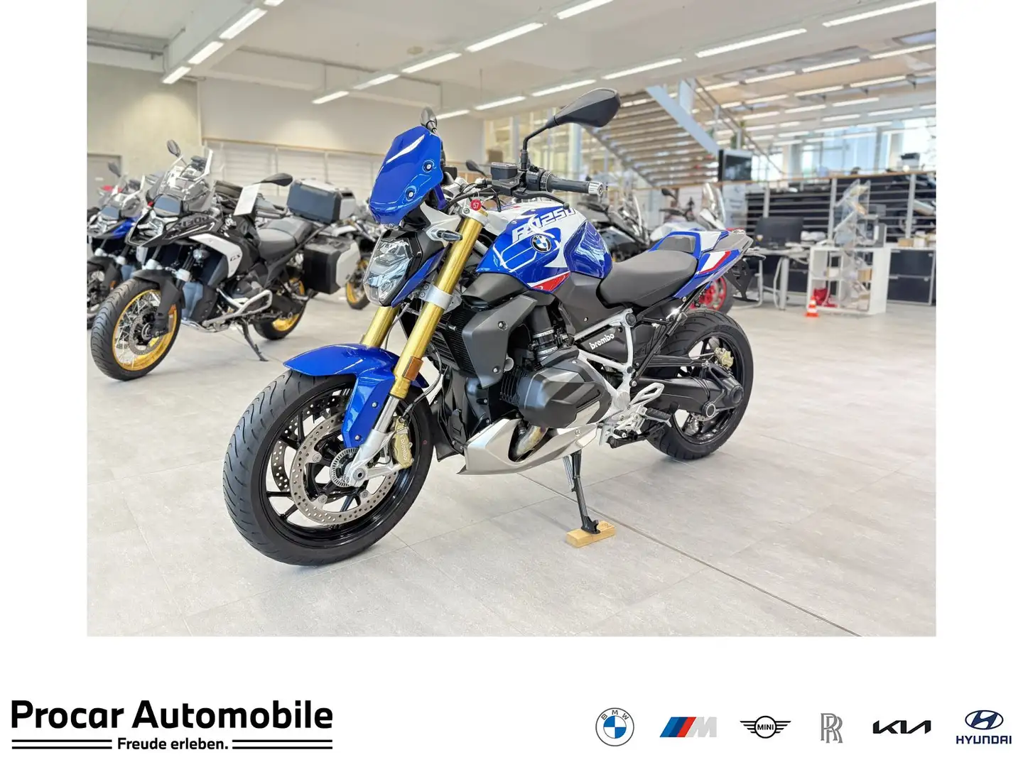 BMW R 1250 R Sport Bleu - 1