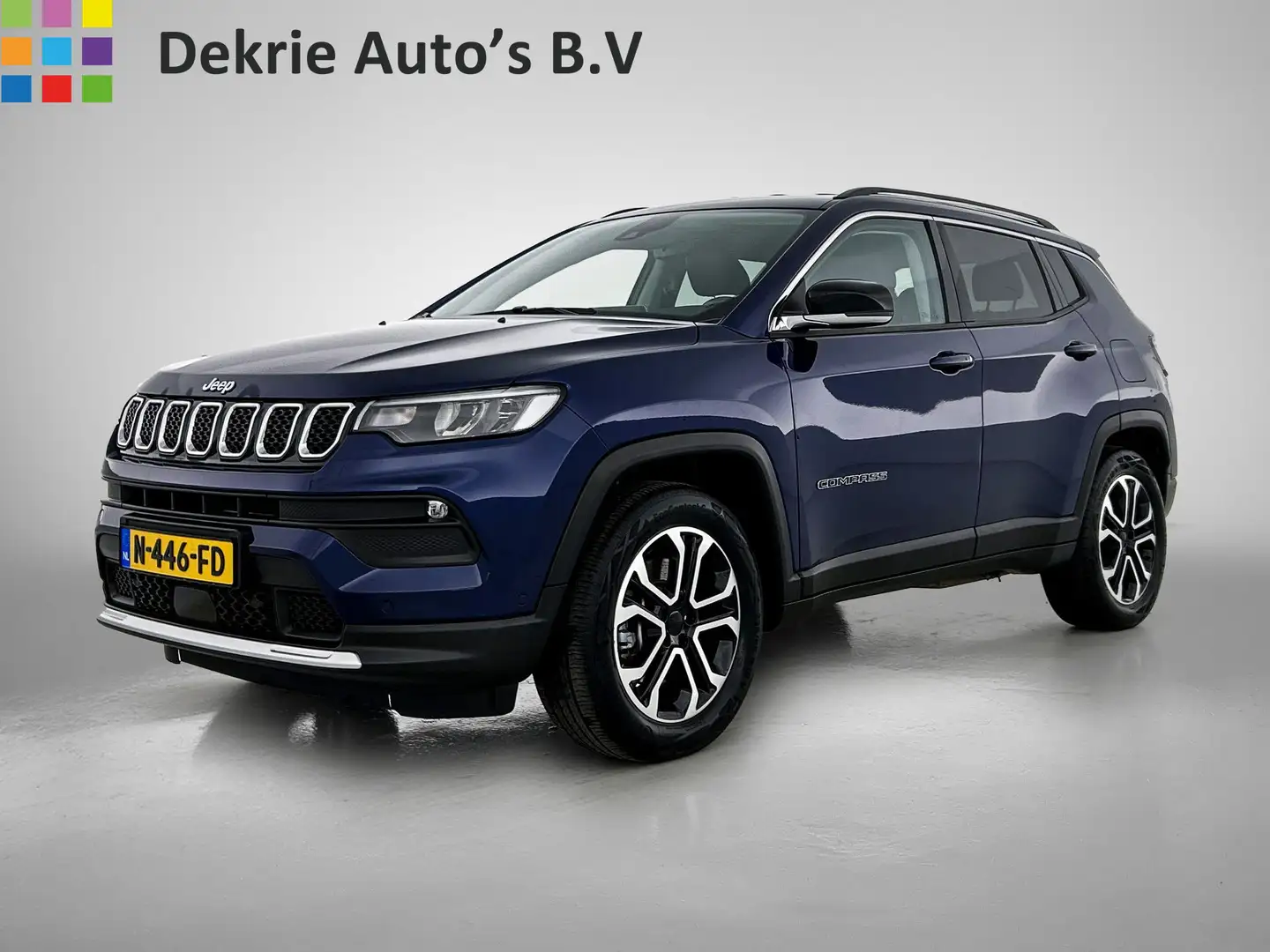 Jeep Compass 4xe 190PK Plug-in Hybrid Limited Edition / Leder / Blauw - 1