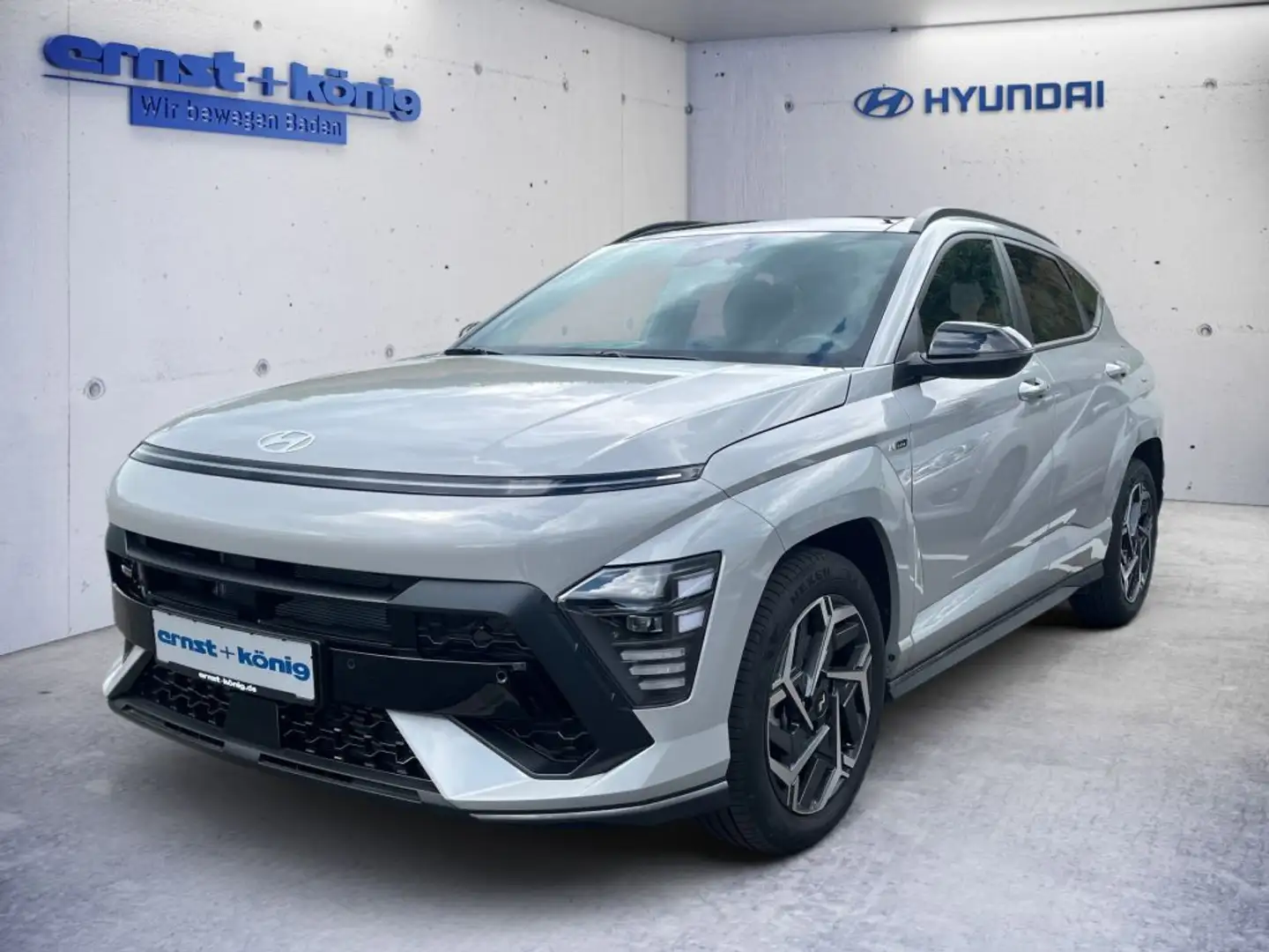 Hyundai KONA 1.6 T-GDI DCT N Line Grau - 1