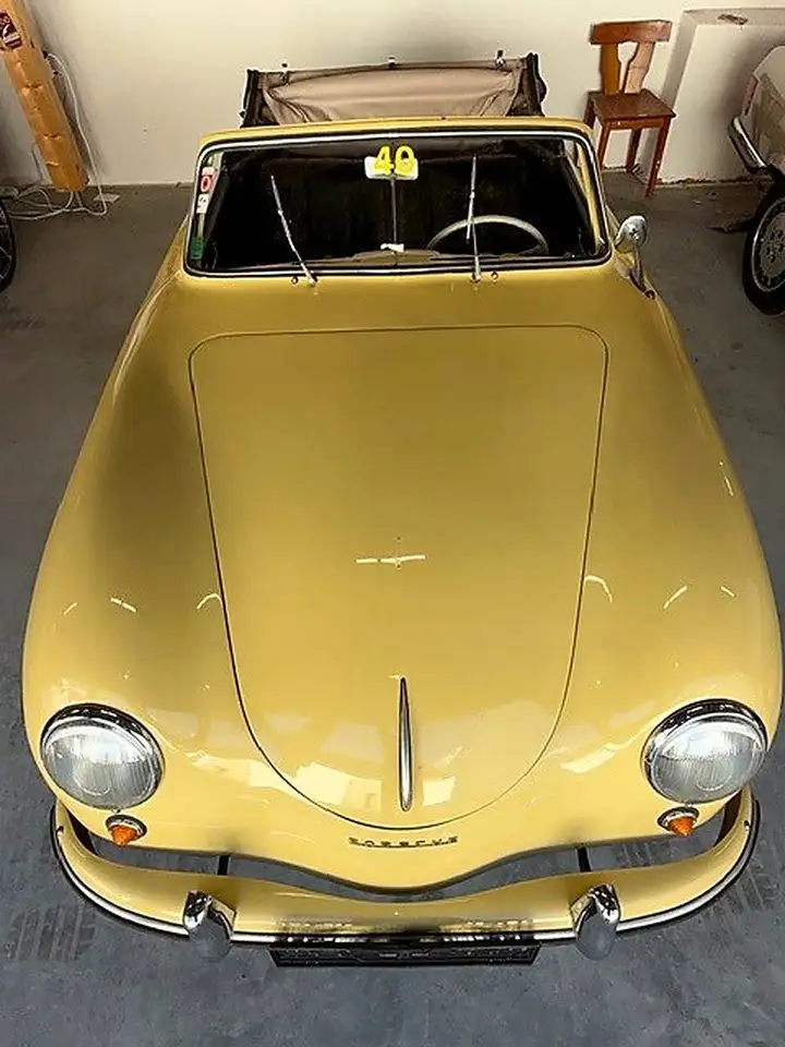 Porsche 356 Knickscheibe Cabrio 1500, foto 3