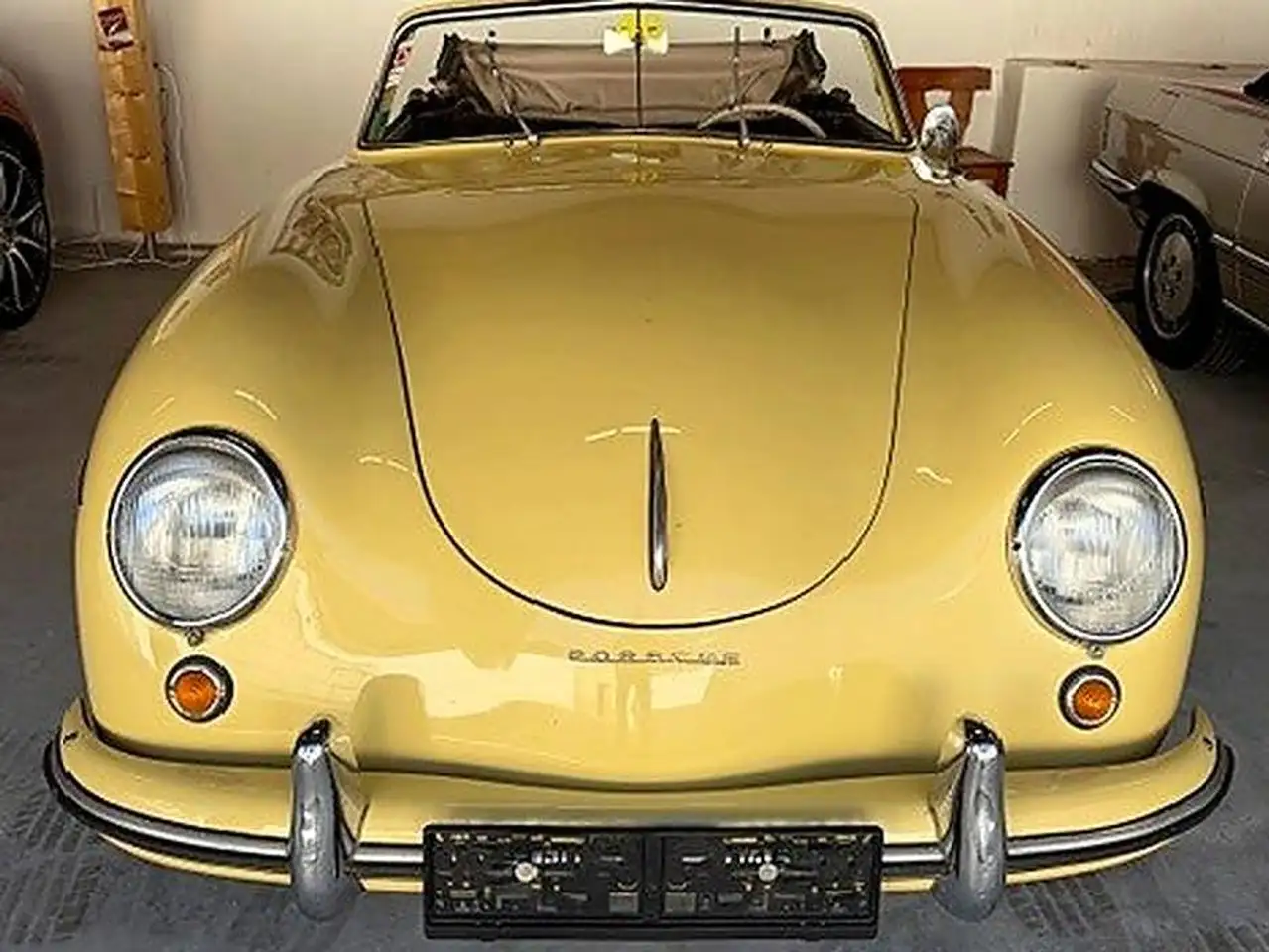 Porsche 356 Knickscheibe Cabrio 1500, foto 7