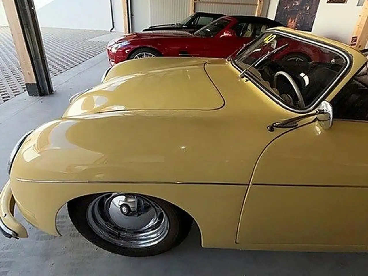 Porsche 356 Knickscheibe Cabrio 1500, foto 4