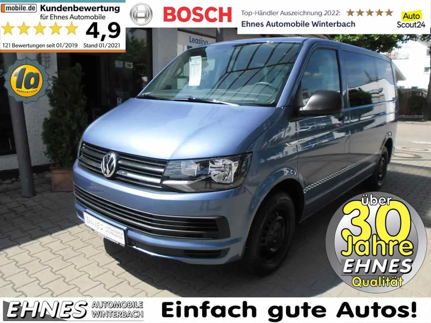 Volkswagen T6 Multivan Trendline AHK, SHZ, Blau - 1