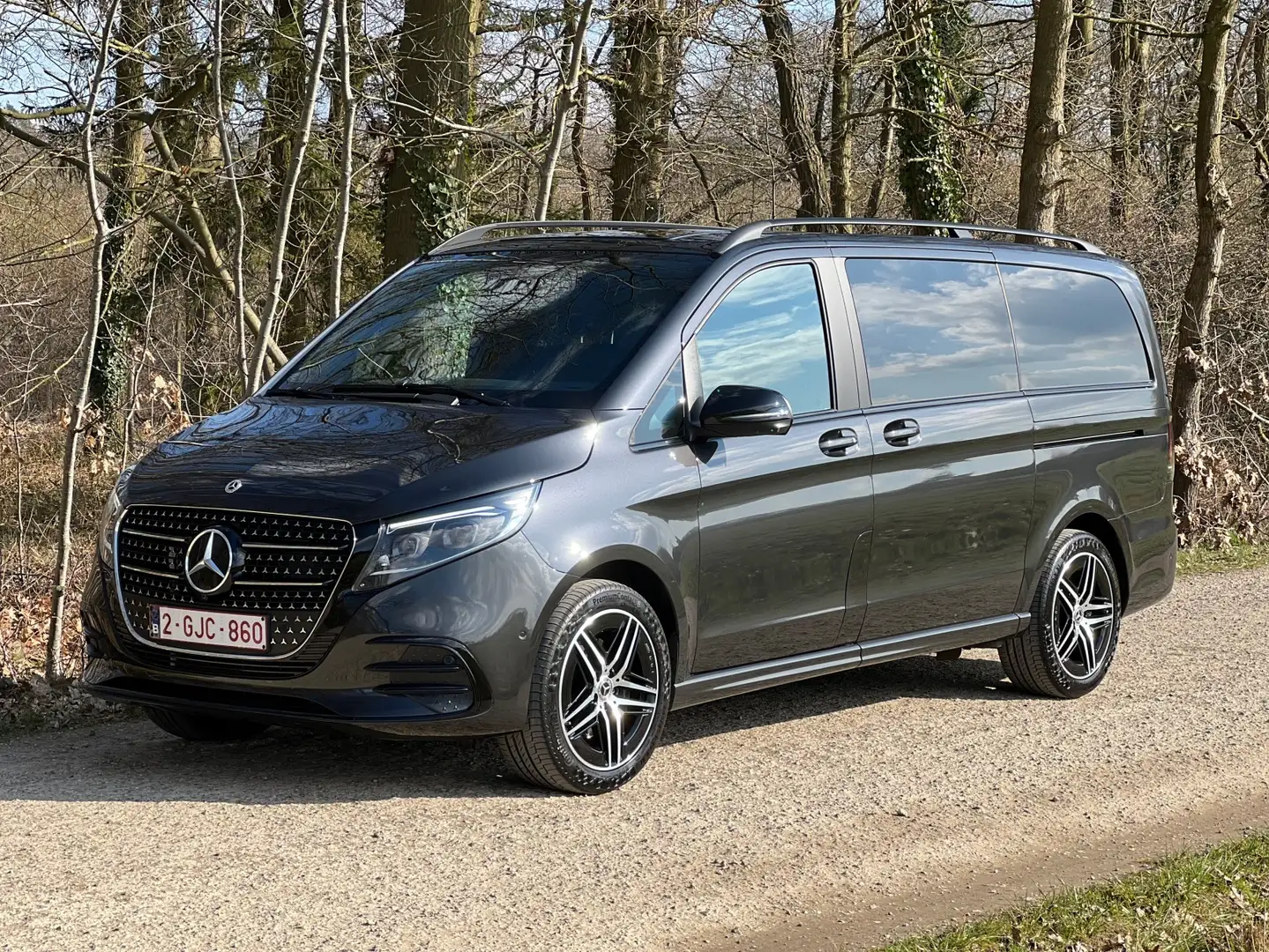 Mercedes-Benz V 300 V 300 d EXCLUSIVE lang 9G-TRONIC Lichte vracht Сірий - 1
