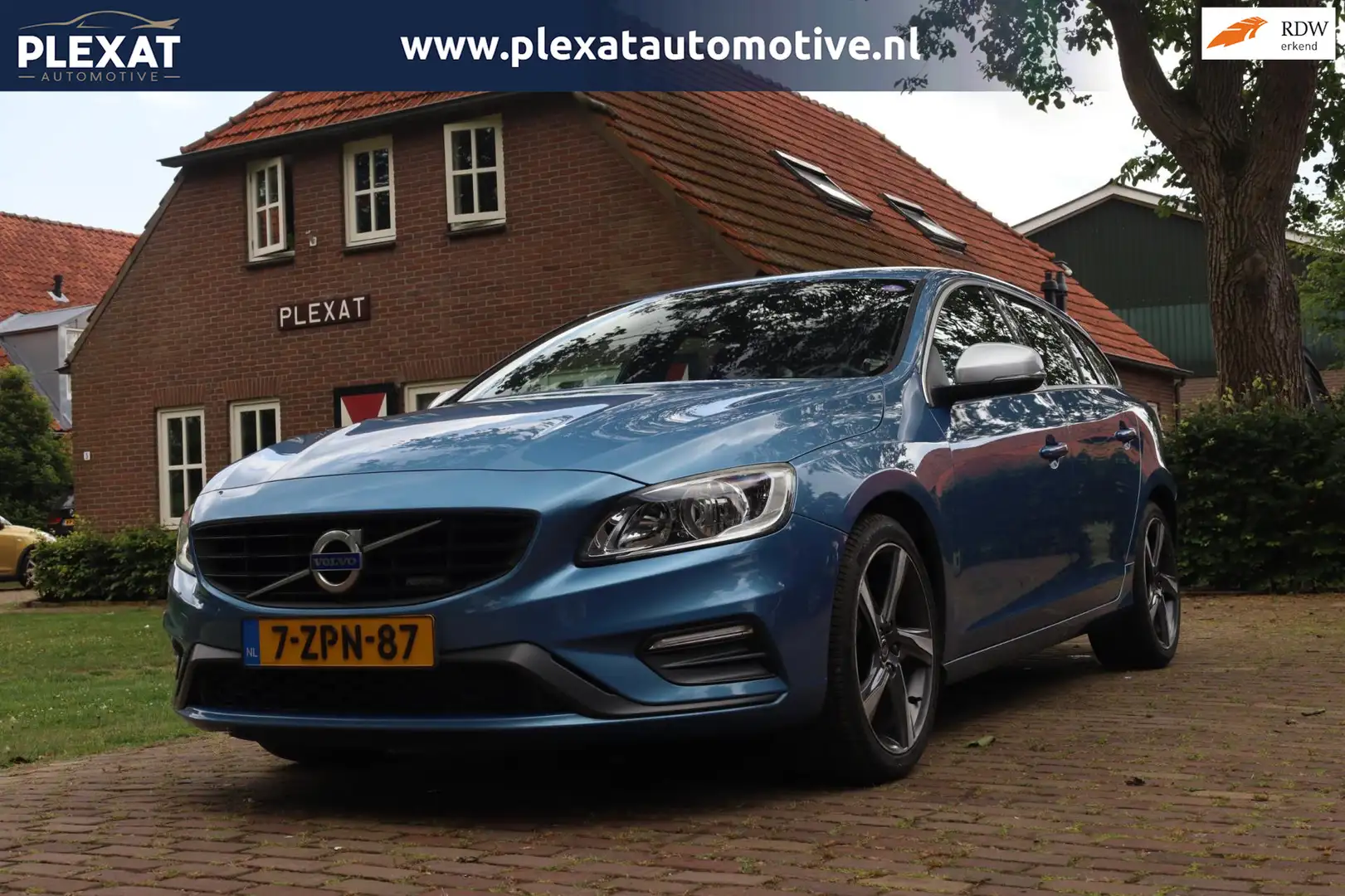 Volvo V60 1.6 T3 R-Design Aut. | Sportpakket | Automaat | Al Modrá - 1
