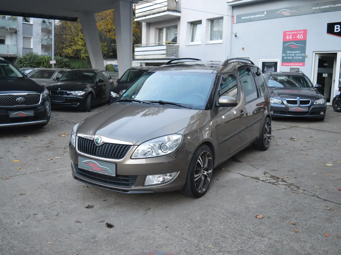 Skoda Roomster Roomster 1.2 TSI Ambition PLUS EDITION*Glasdach* Beige - 1