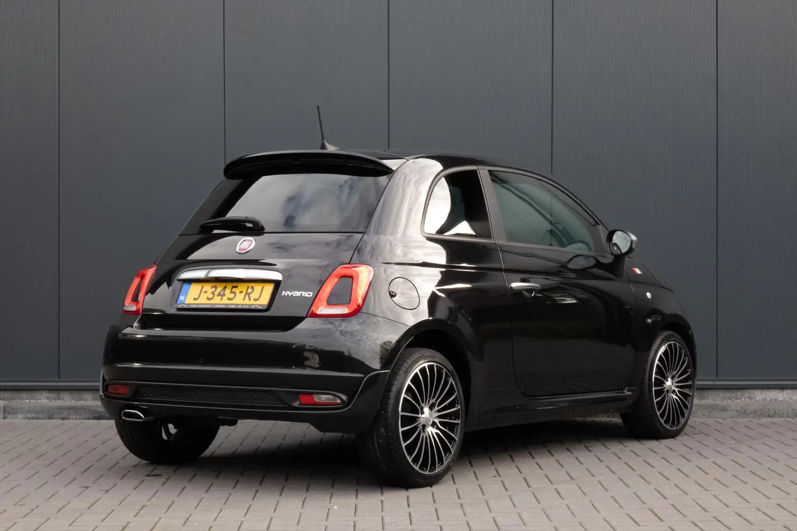 Fiat 500 1.0 Hybrid Rockstar | PANORAMADAK | CRUISE CONTROL Noir - 2